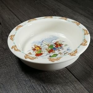 Royal Doulton Bunnykins "Snowball Fight" Bowl